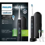 Philips Sonicare HX6423/34 ProtectiveClean 5300 Rechargeable Electric Toothbrush, Black