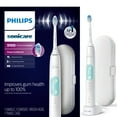 thumbnail image 1 of Philips Sonicare ProtectiveClean 5100 Plaque Control, Rechargeable Electric Toothbrush with Pressure Sensor, White Mint Hx6857/11, 1 of 14