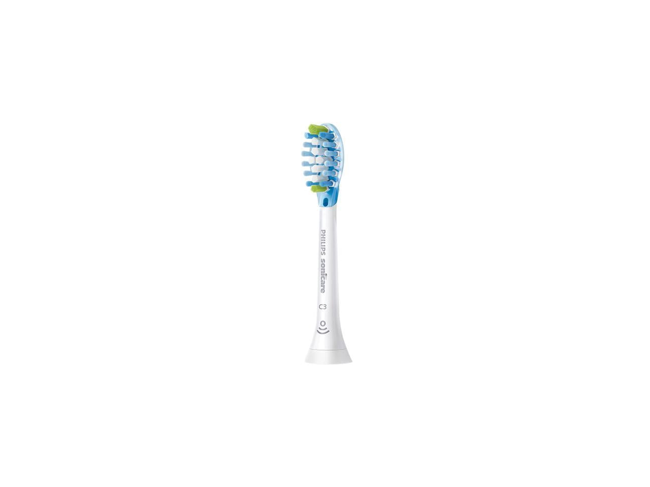 Philips Sonicare Replacement Toothbrush Head Variety Pack, 2 Optimal Plaque Control + 1 Premium Plaque Control, HX9023/69, Brushsync Technology, White 3-pk