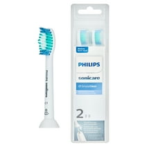 Philips Sonicare Simply Clean replacement toothbrush heads, HX6012/04, 2-pk