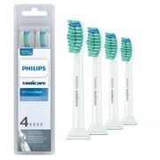 Philips Sonicare SimplyClean (C1) Replacement Toothbrush Heads – Daily Plaque Control, 4-Pack (HX6014/65)