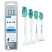 Philips Sonicare Simplyclean (C1) Replacement Toothbrush Heads, 4 Pack, HX6014/65