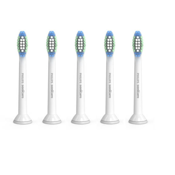 Philips Sonicare Simplyclean (C1) Replacement Toothbrush Heads, 5 Pack, HX6015/03
