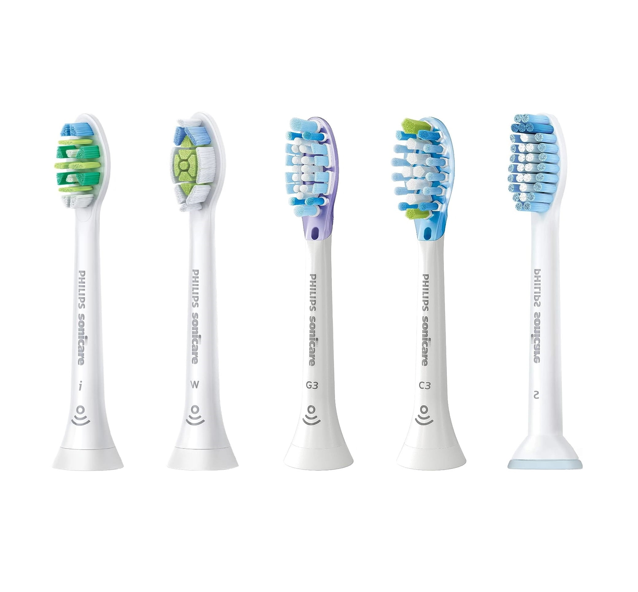 Philips Sonicare Toothbrush 5 pack Replacement Brush Heads C3 G3 W i S