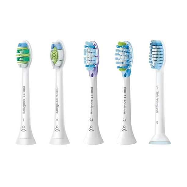 Philips Sonicare Toothbrush 5 pack Replacement Brush Heads C3 G3 W i S