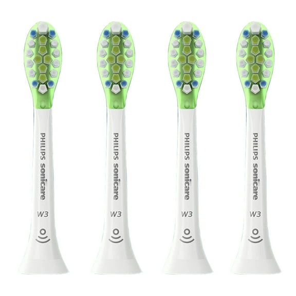 Philips Sonicare W3 Premium White Standard sonic toothbrush heads HX9064/65, 4-pack