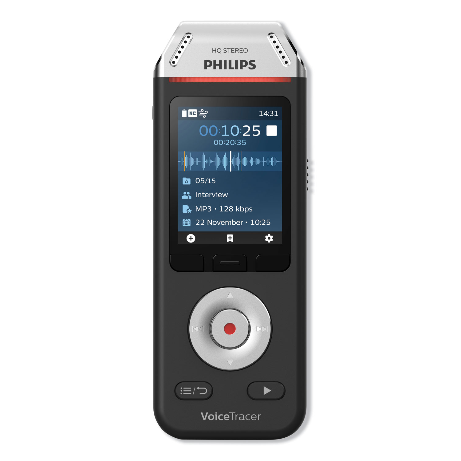Philips Voice Tracer DVT2810 Voice Recorder - Thumbnail 2