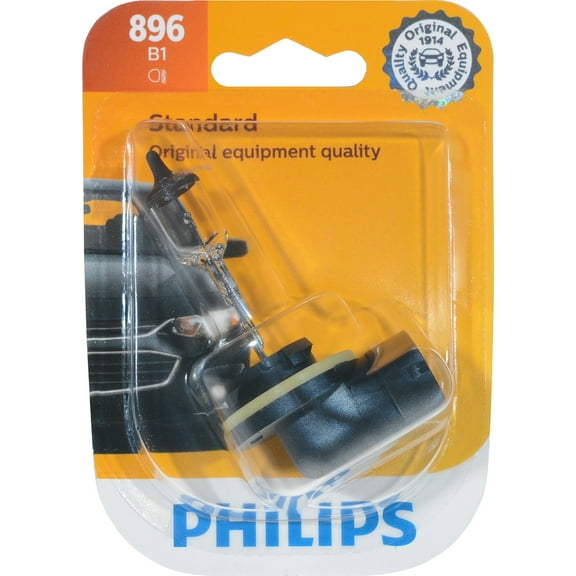 Philips Standard Fog Light 896, Pgj13, Glass, Always Change In Pairs!