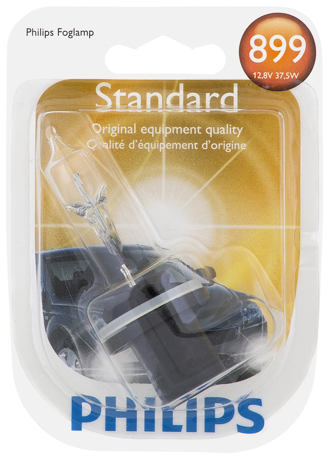 Philips Standard Fog Light 899, Pg13, Glass, Always Change In Pairs!