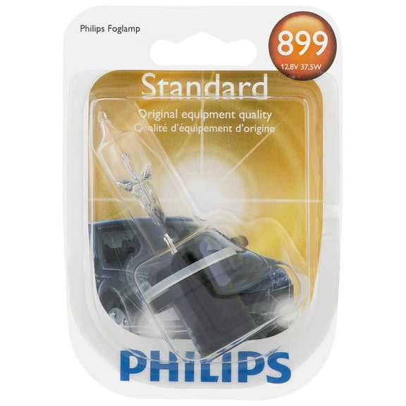 Philips Standard Fog Light 899, Pg13, Glass, Always Change In Pairs!