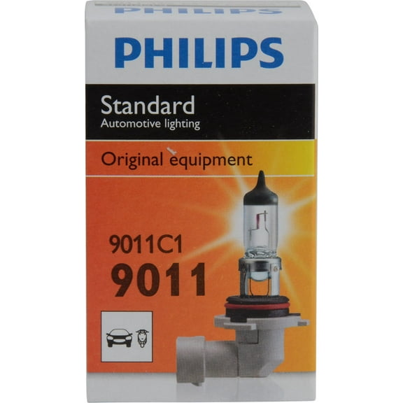 Philips Standard Headlight 9011, Px20D, Clear, Always Change In Pairs!