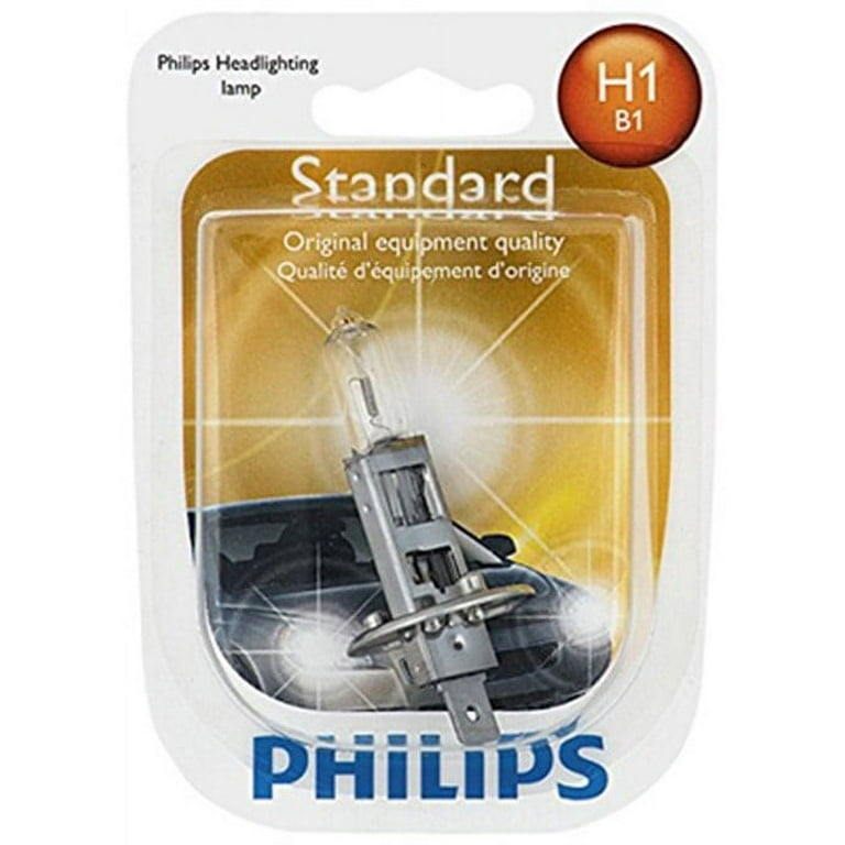 Philips Standard Headlight H1, P14,5S, Glass, Always Change In Pairs!