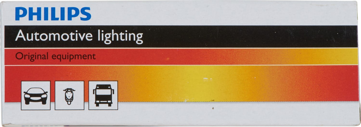 Philips Standard Miniature 194Na, Amber, Push Type, Always Change In Pairs!