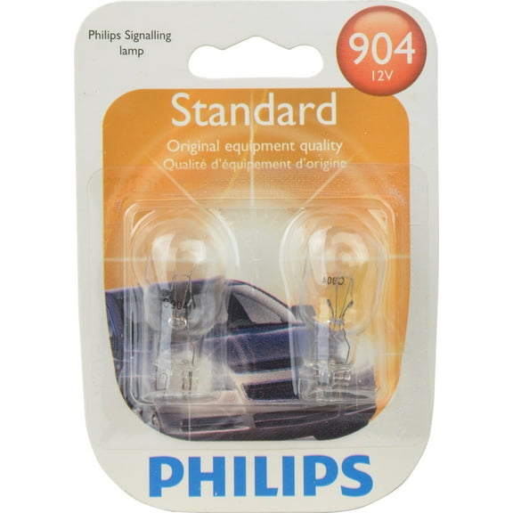 Philips Standard Miniature 904, Pack of 2
