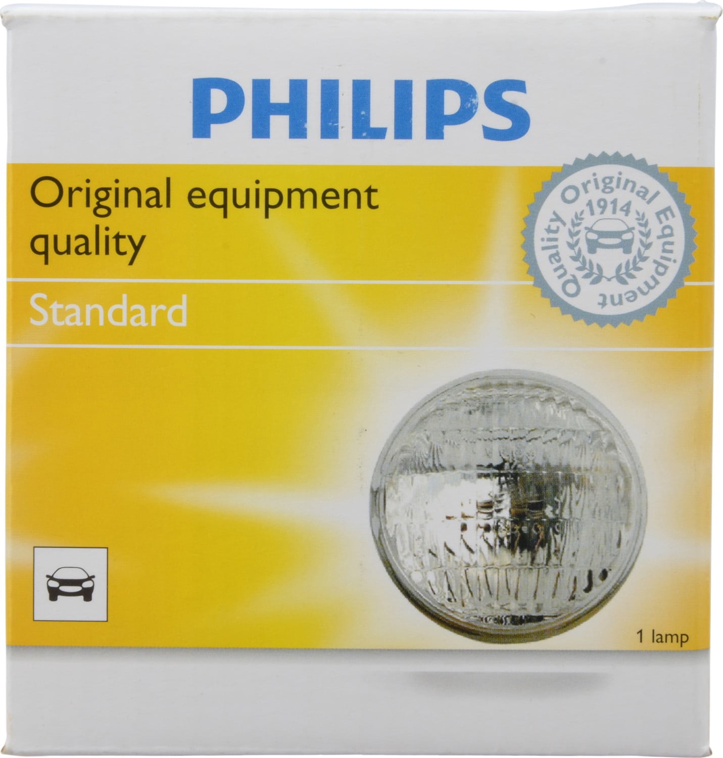 Philips Standard Sealed Beam 4466, Pack of 1
