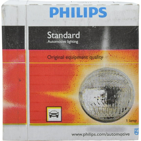 Philips Standard Sealed Beam 4589, Pack of 1