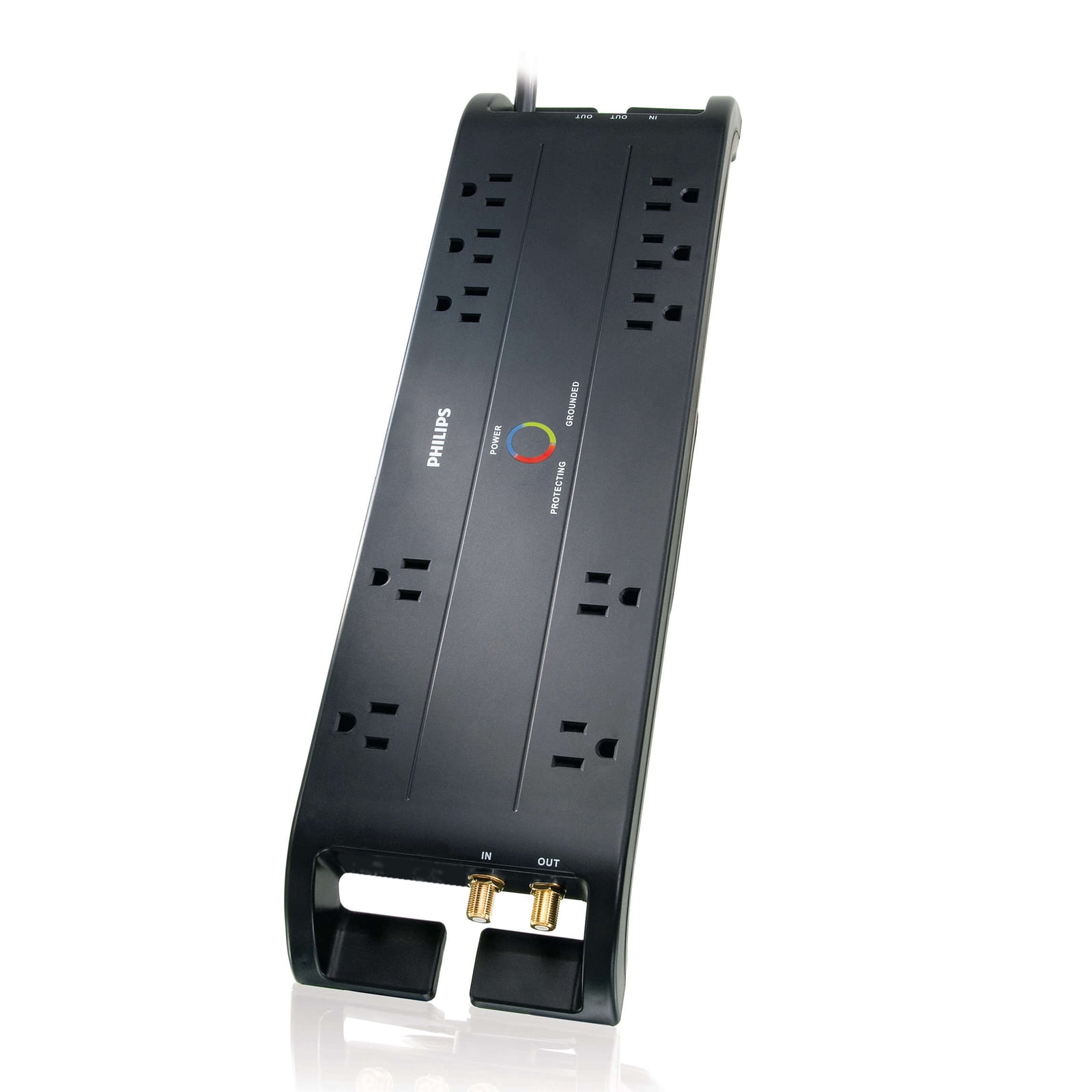 Philips Surge Protector with Cable Management