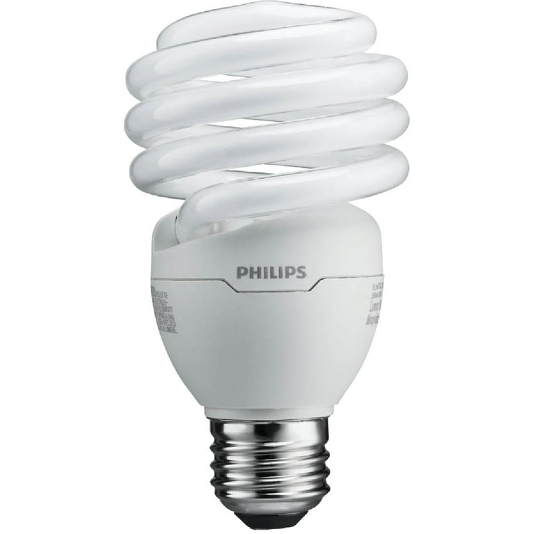 Philips 100-Watt Equivalent T2 Twister CFL Light Bulb Daylight Deluxe (4-Pack) Philips 100-Watt Equivalent T2 Twister CFL Light Bulb Daylight Deluxe (4-Pack)