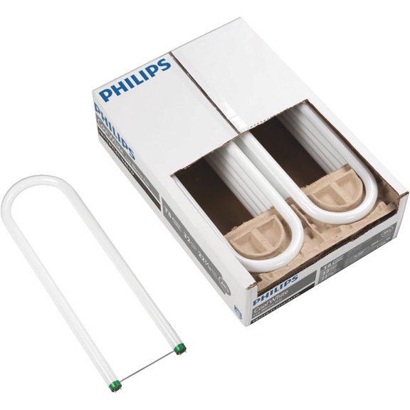 Philips T8 Medium Bi-Pin U-Bent Fluorescent Tube Light Bulb