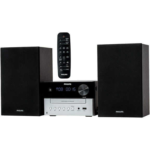 Philips TAM3205/37 Stereo System Bluetooth Audio in and CD Player Black