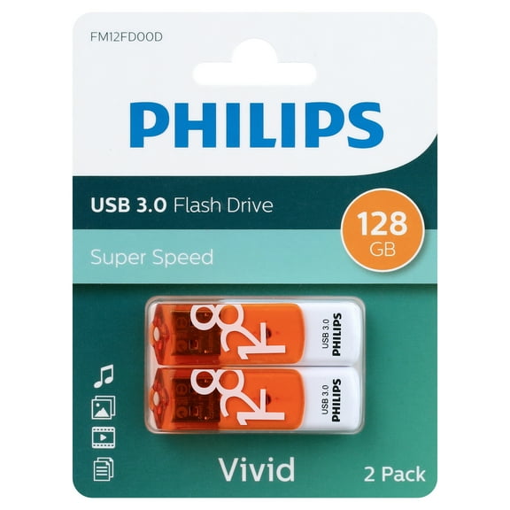 Philips USB3.0 Vivid 128GB 2-PACK