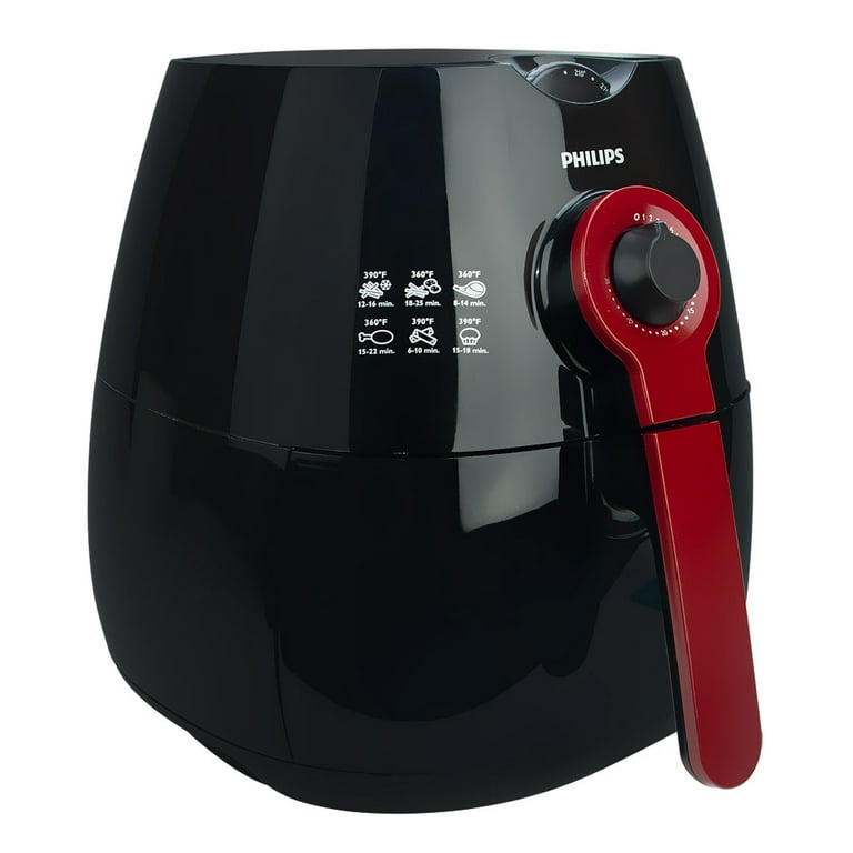 Philips Viva Collection Analog Air Fryer Black HD9220/29 - Best Buy