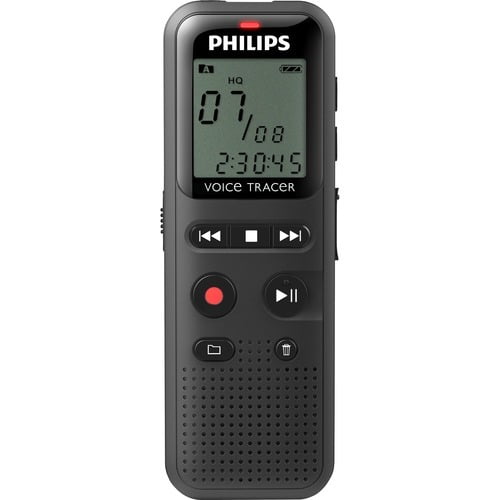 Philips Voice Tracer DVT1150 - Voice recorder - 4 GB - black