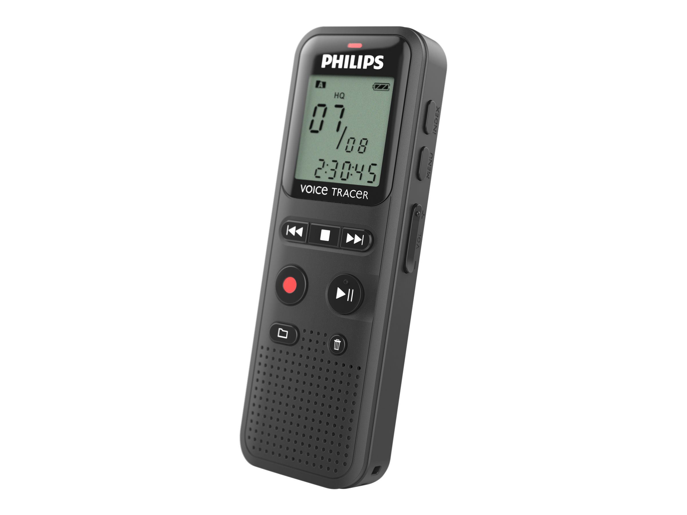 Philips Voice Tracer DVT1150 - Voice recorder - 4 GB - black - image 1 of 7