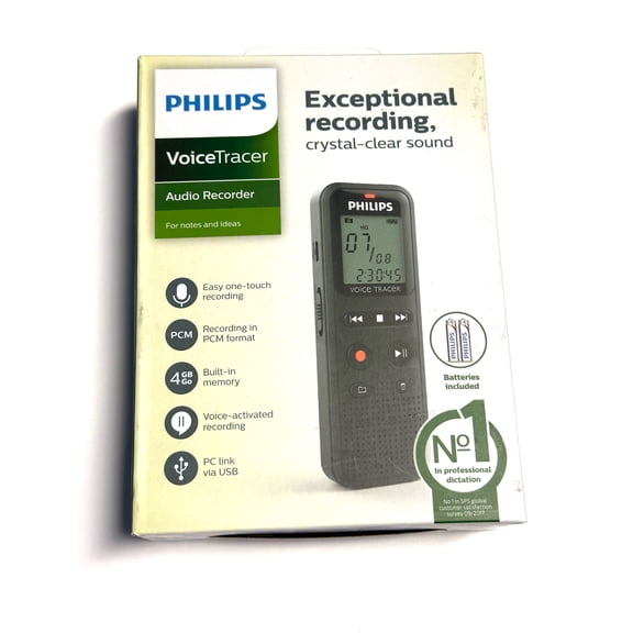 Pre-Owned Philips VoiceTracer DVT1150 Audio Recorder ( )