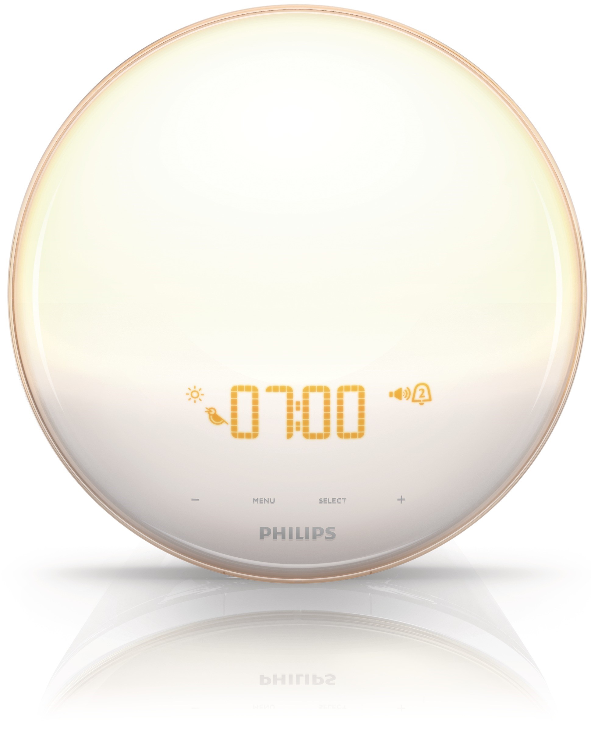 Philips Wake-up Light with Colored Sunrise, Sunset Simulation and New PowerBackUp+ Feature, HF3520/60 - image 1 of 16