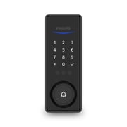 Philips Wi-Fi-Enabled Smart Door Lock Deadbolt with Palm Recognition, Matte Black