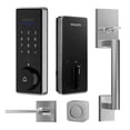 thumbnail image 1 of Philips Wi-Fi Smart Deadbolt with Palm Recognition & Handle – Satin Nickel, 1 of 3