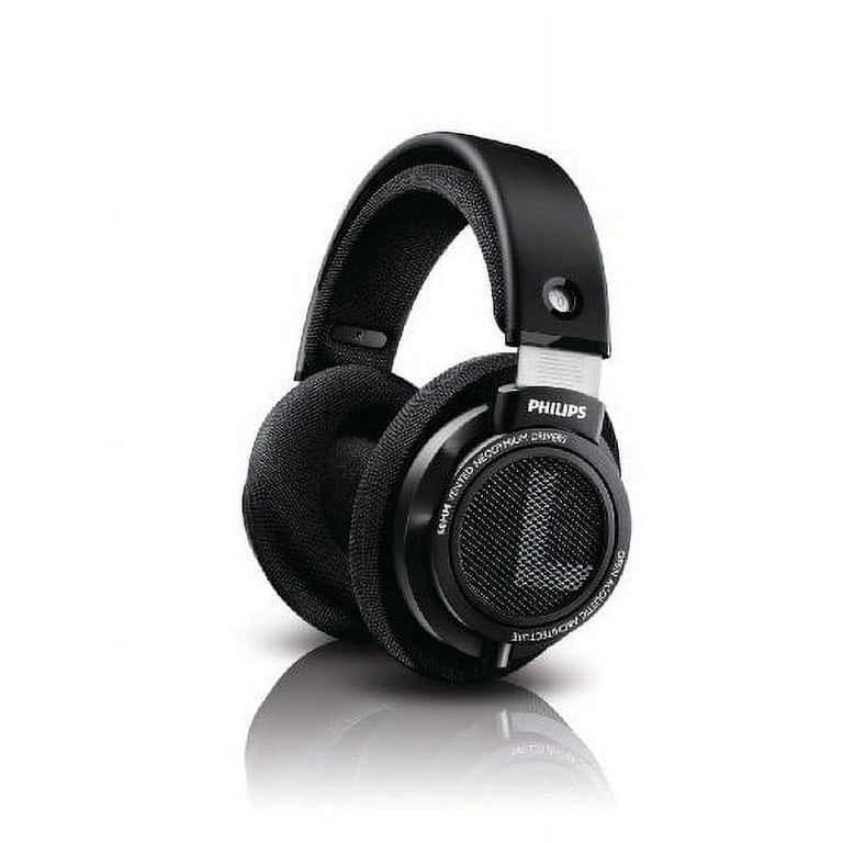 Philips Wired HiFi Stereo Over-Ear Headphones, 50mm Drivers, Open
