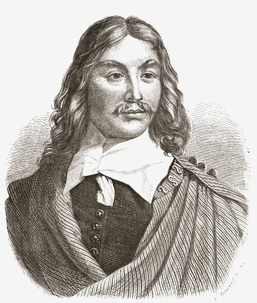 Philips Wouwerman Or Wouwermans 1619 - 1668 Dutch Artist From Histoire Des Peintres De Toutes Les Coles Cole Hollandaise Published 1863 Canvas Art - Ken Welsh Design Pics (13 x 15)