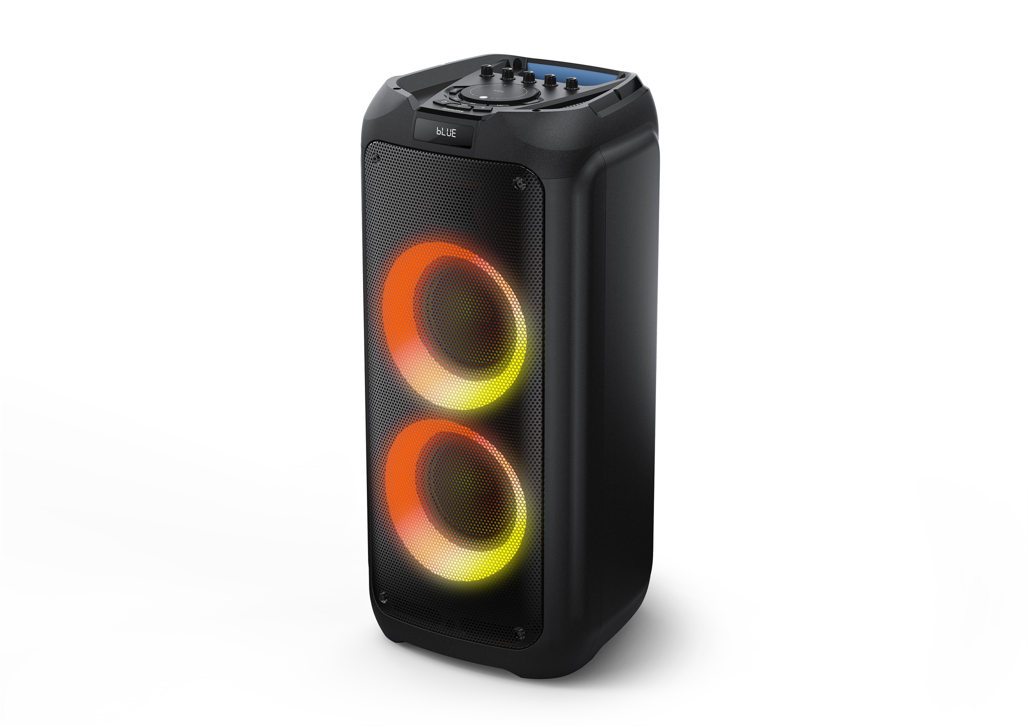 RISEBASS RB-1547 Portable Bluetooth Speaker – 2-Pack, TWS, Party Lights, 400W RMS