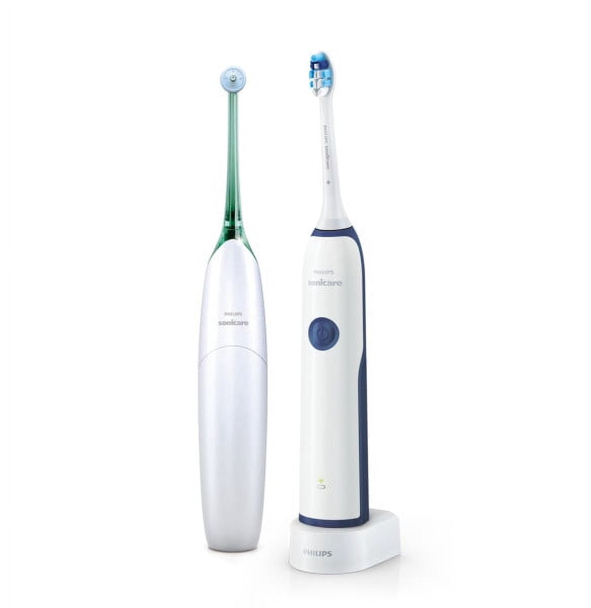 Philips sonicare essence+ gum health & airfloss rechargeable electric flosser, bundle value pack, hx