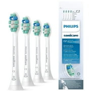 Philips sonicare optimal plaque control C2 replacement brush heads, white, 4 pack toothbrush heads HX9024/65