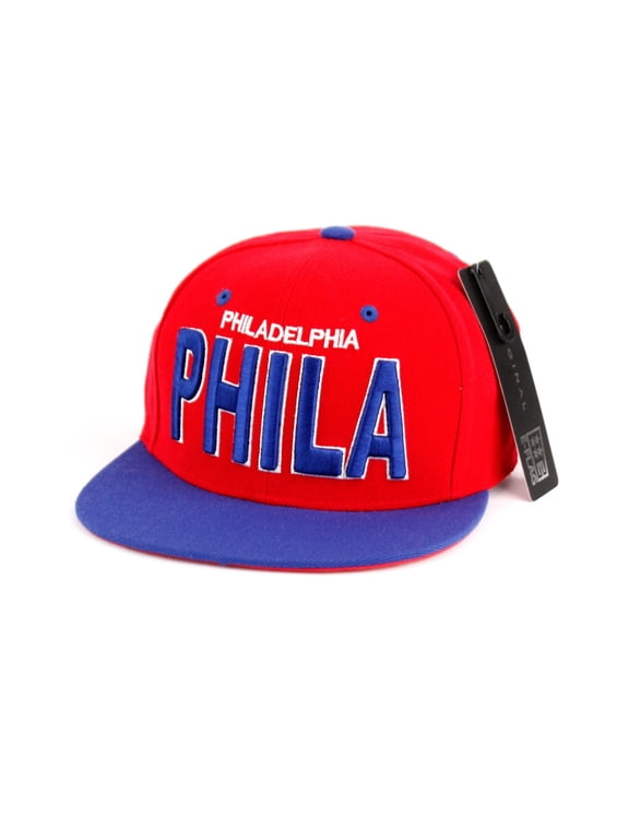 Philladephia 3D Letters and Bill Snapback Cap Hat Snap