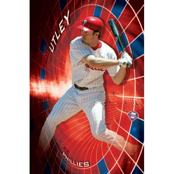 Phillies-Chase Utley Poster Print (22 x 34)