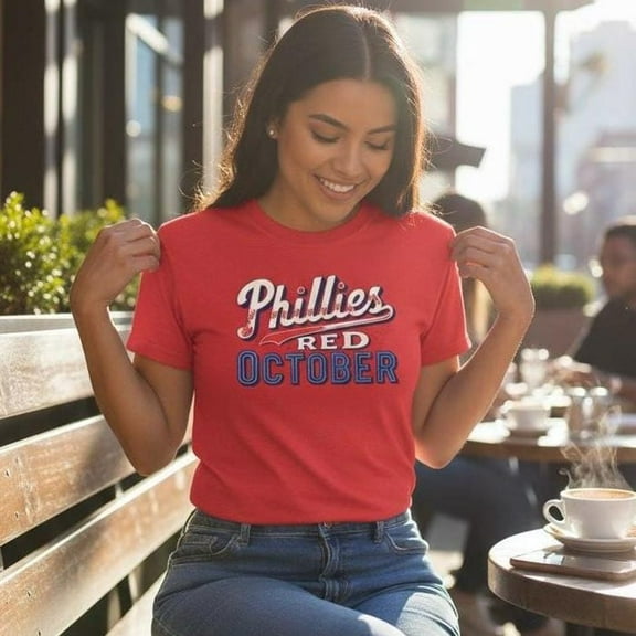 Phillies Red October T-Shirt: Unisex Baseball Fan Apparel