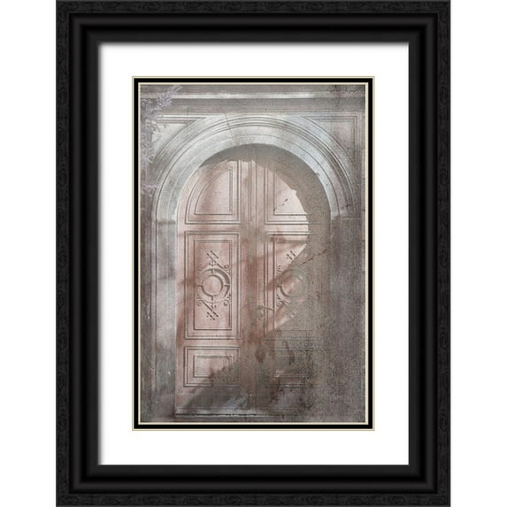 Phillip, Jamie 11x14 Black Ornate Wood Framed with Double Matting Museum Art Print Titled - Play Door