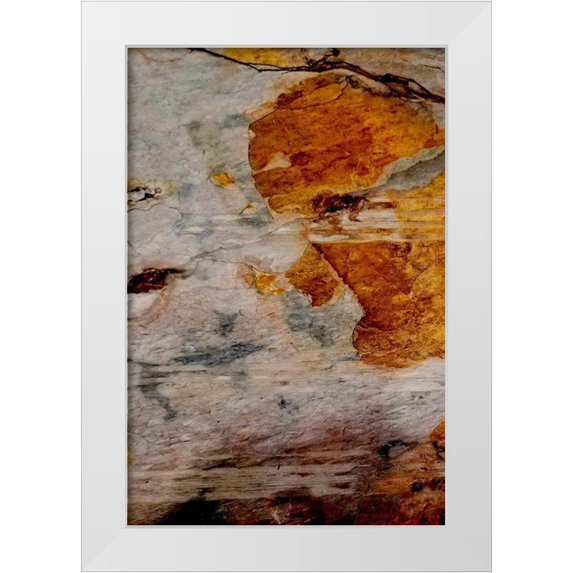 Phillip, Jamie 11x14 White Modern Wood Framed Museum Art Print Titled - Earths Core Abstract
