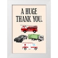 thumbnail image 1 of Phillip, Jamie 11x14 White Modern Wood Framed Museum Art Print Titled - Thank You, 1 of 4