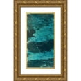 thumbnail image 1 of Phillip, Jamie 11x18 Gold Ornate Wood Framed with Double Matting Museum Art Print Titled - Goshem Abstract, 1 of 4