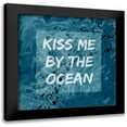 thumbnail image 1 of Phillip, Jamie 12x12 Black Modern Framed Museum Art Print Titled - By The Ocean, 1 of 5