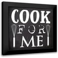 thumbnail image 1 of Phillip, Jamie 12x12 Black Modern Framed Museum Art Print Titled - Cook, 1 of 5