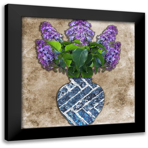 Phillip, Jamie 12x12 Black Modern Framed Museum Art Print Titled - Nice Flowers