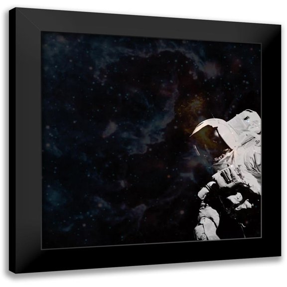 Phillip, Jamie 12x12 Black Modern Framed Museum Art Print Titled - Space View 2