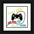 thumbnail image 1 of Phillip, Jamie 12x12 Black Ornate Wood Framed with Double Matting Museum Art Print Titled - Gammer, 1 of 4