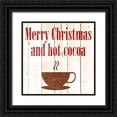 thumbnail image 1 of Phillip, Jamie 12x12 Black Ornate Wood Framed with Double Matting Museum Art Print Titled - Hot Chocolate, 1 of 4